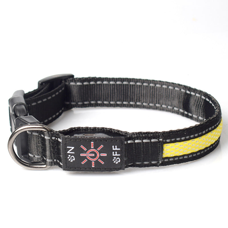 The Glow Collar in Yellow