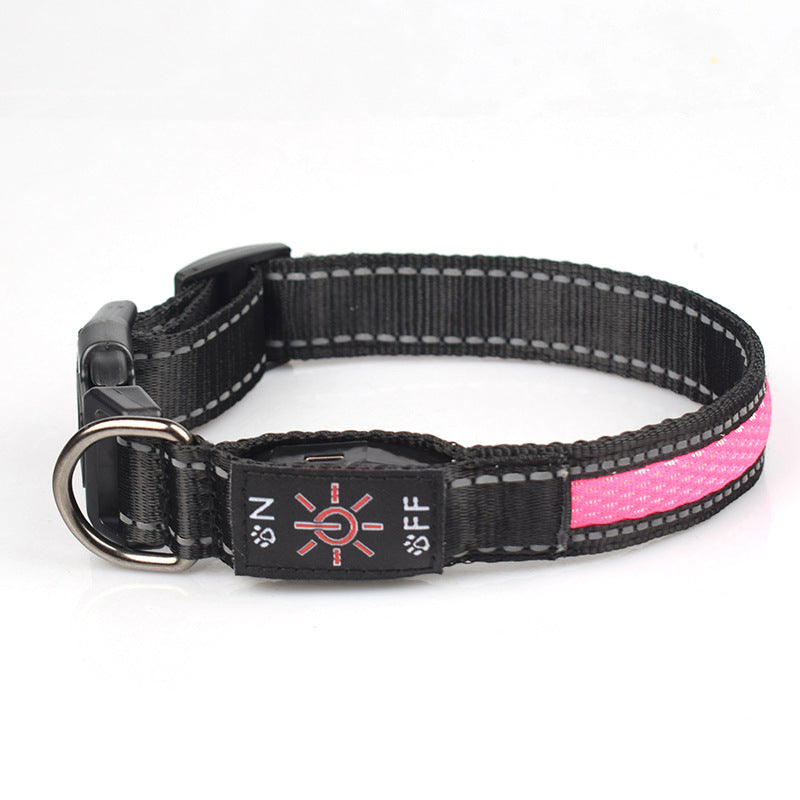 The Glow Collar in Pink