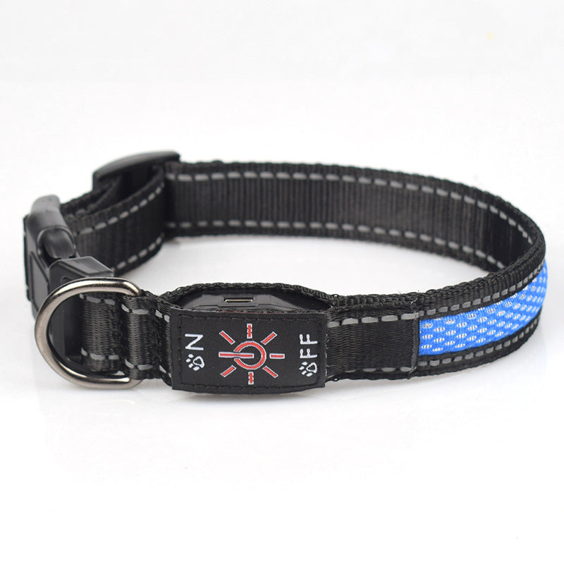 The Glow Collar in Blue