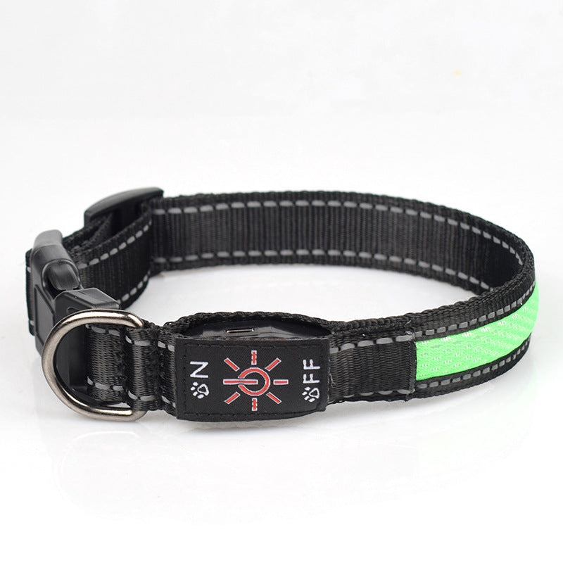 The Glow Collar in Green